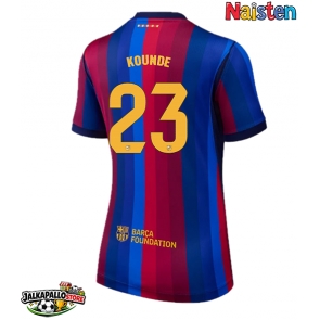 Barcelona Jules Kounde #23 Kotipaita Naisten 2026-27 Lyhythihainen